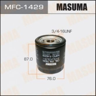 Масляний фільтр MASUMA MFC-1429