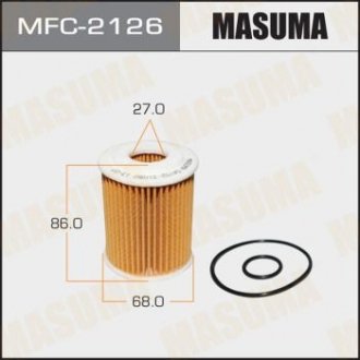 Фільтр масляний TOYOTA RAV_4 IV (MFC-2126) MASUMA MFC2126 (фото 1)