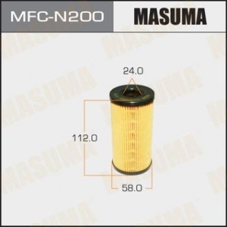 Фільтр масляний NISSAN QASHQAI (MFC-N200) MASUMA MFCN200 (фото 1)