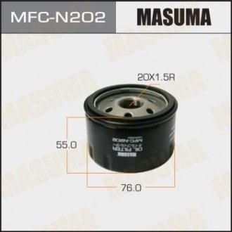 Фільтр масляний C0001 (MFC-N202) MASUMA MFCN202 (фото 1)