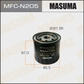 Масляный фильтр MASUMA MFC-N205 (фото 1)