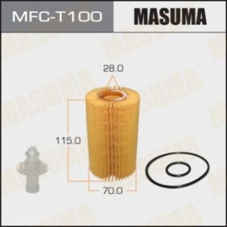 Масляний фільтр MASUMA MFC-T100 (фото 1)