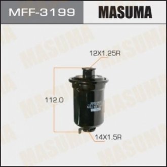 Паливний фільтр MASUMA MFF3199 (фото 1)