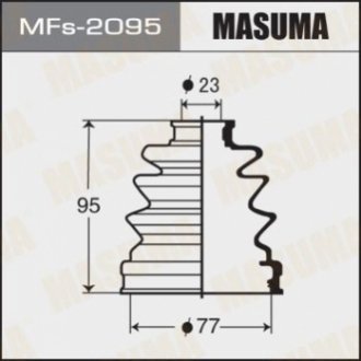 Комплект пильника, приводний вал MASUMA MFs-2095