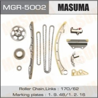 Комплект цепи привода распредвала honda 2.0 (k20a, k20z2) MASUMA MGR-5002