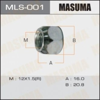 Гайка колеса MASUMA MLS001 (фото 1)