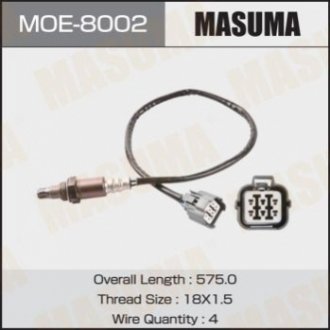 Лямбда-зонд MASUMA MOE-8002 (фото 1)