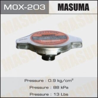 Крышка, резервуар охлаждающей жидкости MASUMA MOX-203 (фото 1)