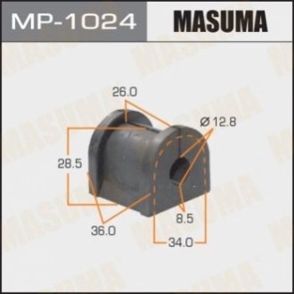Втулка, стабілізатор MASUMA MP-1024