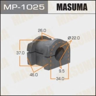 Втулка, стабілізатор MASUMA MP-1025