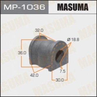 Втулка, стабілізатор MASUMA MP-1036