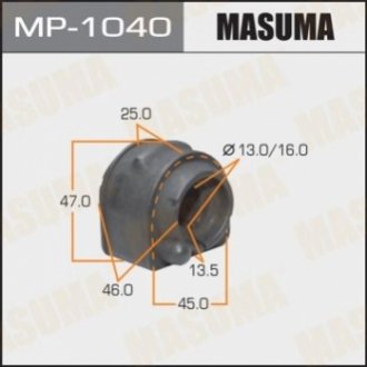 Втулка, стабилизатор MASUMA MP-1040 (фото 1)