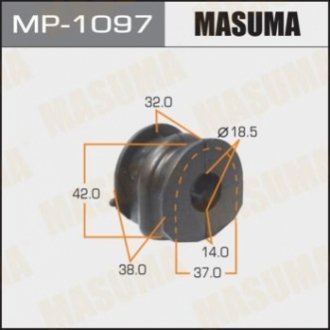 Втулка, стабилизатор MASUMA MP-1097 (фото 1)