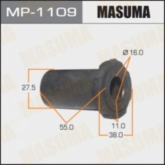 Втулка, листова ресора MASUMA MP-1109 (фото 1)