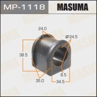 Втулка, стабилизатор MASUMA MP-1118 (фото 1)