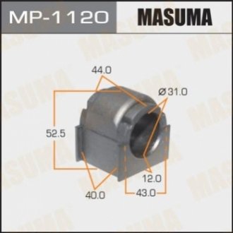 Втулка, стабилизатор MASUMA MP-1120 (фото 1)