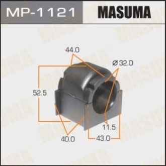 Втулка, стабілізатор MASUMA MP-1121 (фото 1)