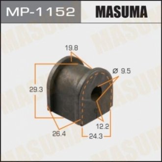Втулка, стабілізатор MASUMA MP-1152 (фото 1)