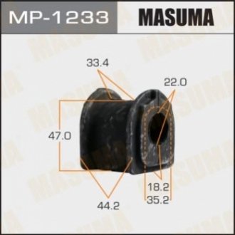 Втулка, стабілізатор MASUMA MP-1233