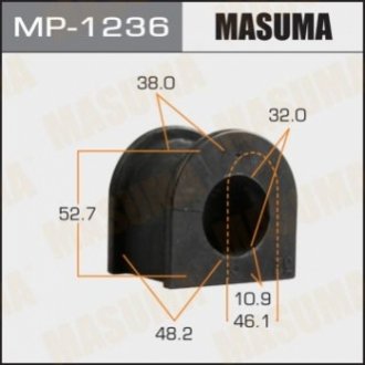Втулка, стабилизатор MASUMA MP-1236 (фото 1)