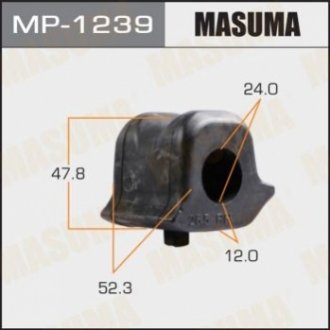 Втулка, стабілізатор MASUMA MP-1239 (фото 1)