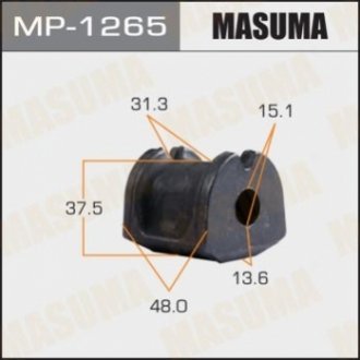 Втулка, стабилизатор MASUMA MP-1265 (фото 1)