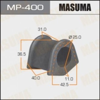 Втулка стабілізатора /front/corolla #e10# [уп.2] MASUMA MP-400 (фото 1)