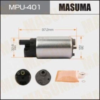 Бензонасос електричний (+сітка) honda/ mazda/ mitsubishi MASUMA MPU401