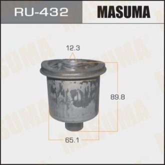 Сайлентблок задньої балки nissan note (05-12), tida (04-12) MASUMA RU432 (фото 1)