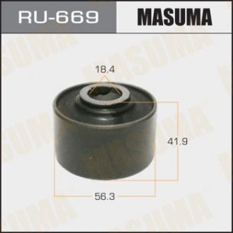 Сайлентблок murano/ z51 задній MASUMA RU669