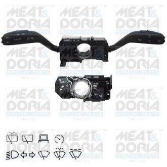 Перемикач підкермовий VW T4/T5 92-09 MEAT & DORIA 23530