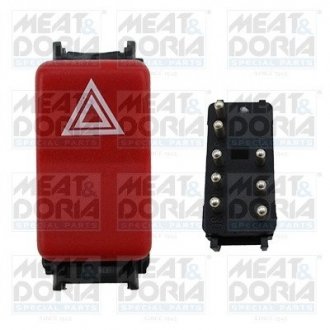 Meatdoria db кнопка аварийной сигнализации w201, w202, w124 MEAT & DORIA 23635
