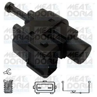 Датчик педали тормоза ford focus/mondeo 93-12 (2 конт.) MEAT & DORIA 35022