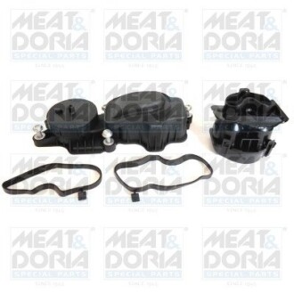 Meatdoria bmw блок вентиляції картера 3 e46,5 e60,7 e65,x3,x5 e53,opel corsa c MEAT & DORIA 91600 (фото 1)