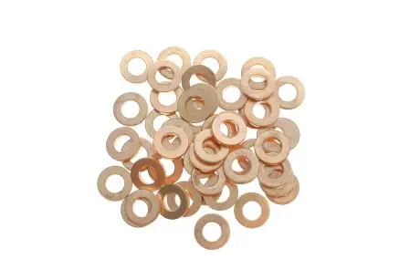 Шайба под форсунку (к-кт 50шт) Citroen Jumper/Fiat Ducato/Ford Transit 2.2-2.4 HDI 06- (7x14x2) MEAT & DORIA 9162