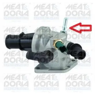 Meatdoria fiat термостат с корпусом doblo 1,3jtd 03- MEAT & DORIA 92497