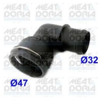 Трубка охладитель жидкости MEAT & DORIA 93507