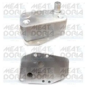 Meatdoria bmw масляный радиатор 1 e87,3 e46/90,5 e60,x3 e83 2.0d MEAT & DORIA 95035