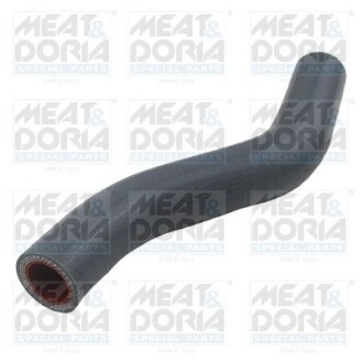 Meatdoria citroen патрубок повітряний berlingo 1.6hdi 08 - MEAT & DORIA 96236