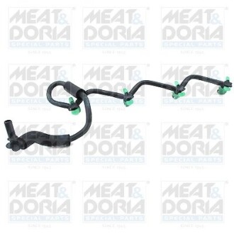 Meatdoria шланг обратки citroen rerlingo 1.6hdi 10- MEAT & DORIA 9842