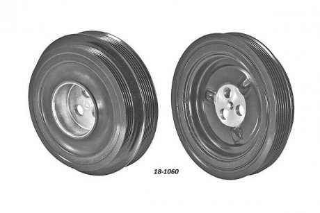 Ford шків колінвалу transit 2.2tdci 06- Meha MHK60010 (фото 1)
