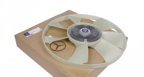 Вентилятор радиатора двигателя с мотором MERCEDES-BENZ 0002009723
