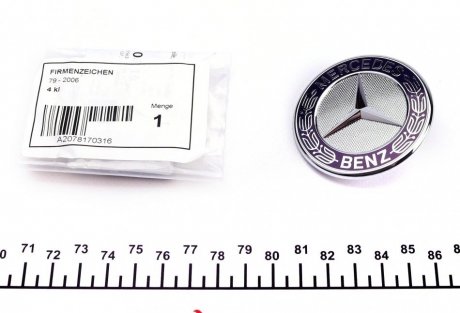 Эмблема кузова MERCEDES-BENZ 2078170316 (фото 1)