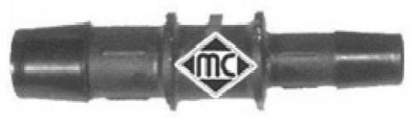 З'єднувальний патрубок, трубопровід охолоджувальної рідини Metalcaucho 00048