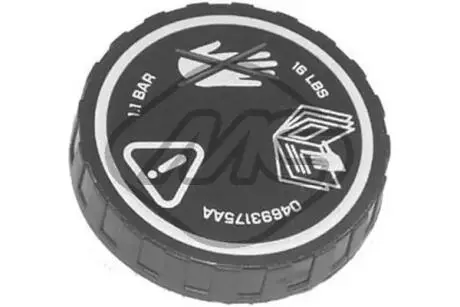 Крышка расширительного бачка Metalcaucho 03767