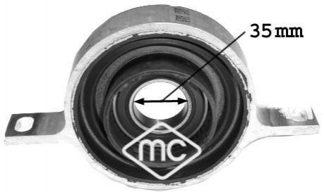 Підвіска, карданний вал Metalcaucho 05836 (фото 1)