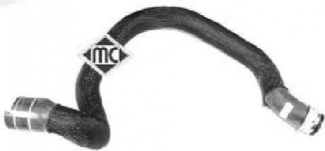 Шланг радиатора Metalcaucho 08609
