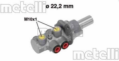 Циліндр гідравлічний гальмівний METELLI 05-0677