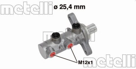 Цилиндр гидравлический тормозной METELLI 05-0727