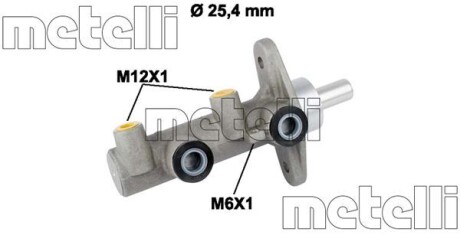 Цилиндр тормозной главный METELLI 05-0819